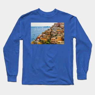 Positano houses Long Sleeve T-Shirt